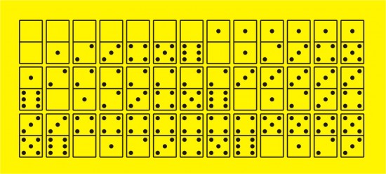Domino Font and Domino Generator