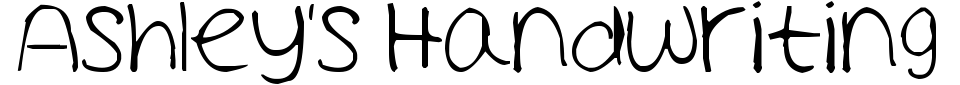 Vorschau der Schriftart - Ashley