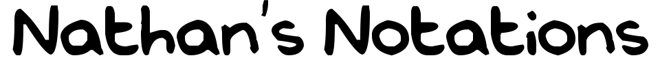 Vorschau der Schriftart - Nathan