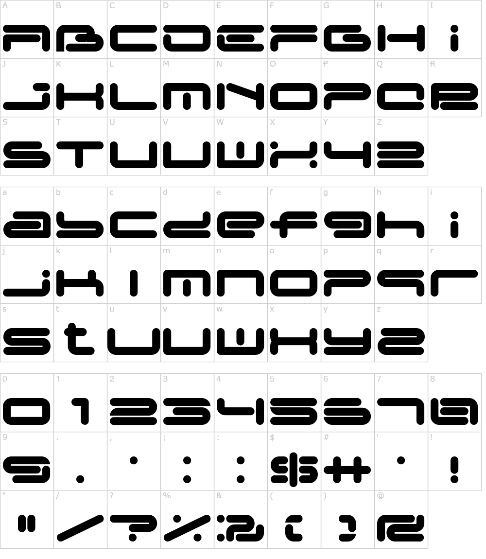 フォントの文字: LL Medien