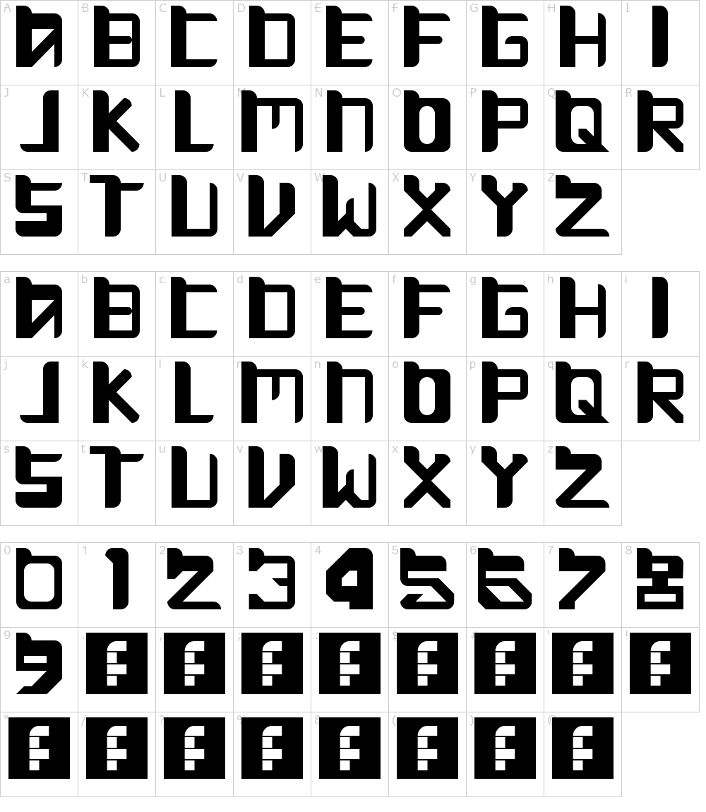 フォントの文字: Move Along