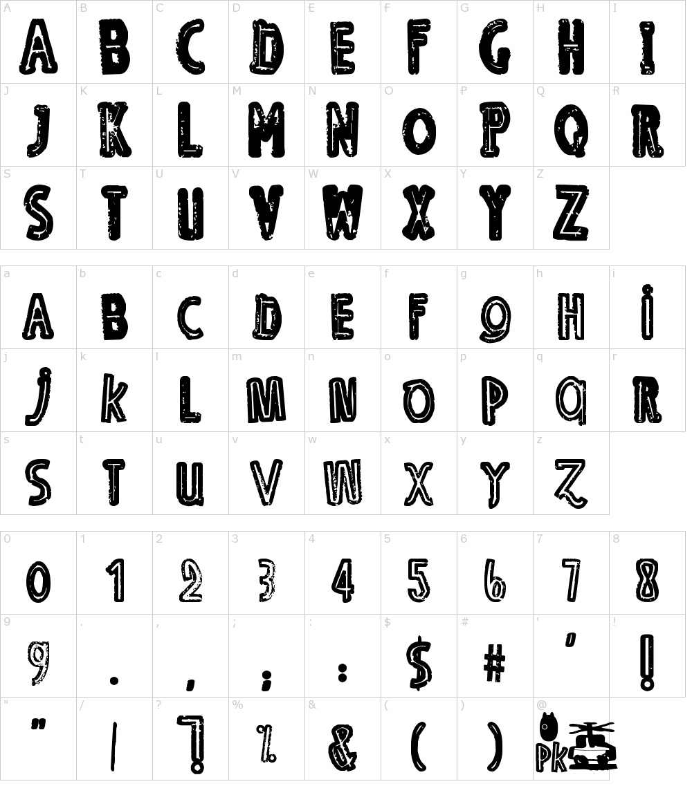 字体字符: OE Rmx