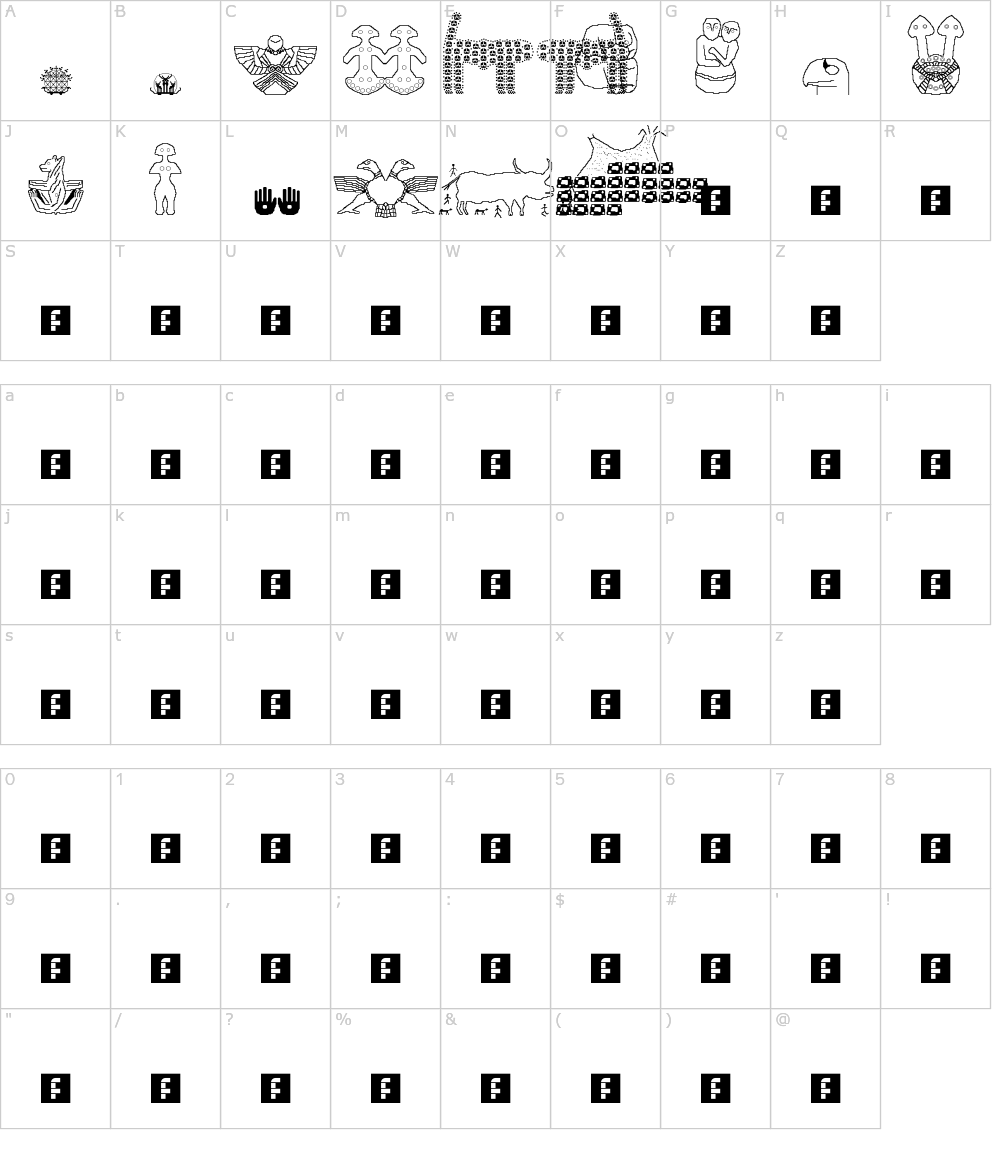 フォントの文字: Anadolu