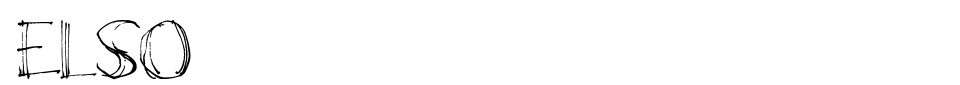 Elsö Font Preview