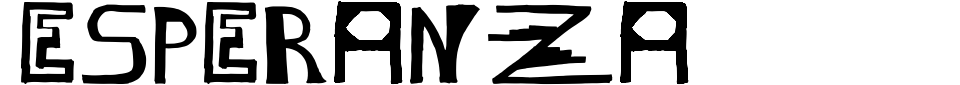 Esperanza Font Preview