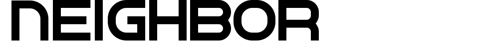 Neighbor Font Preview