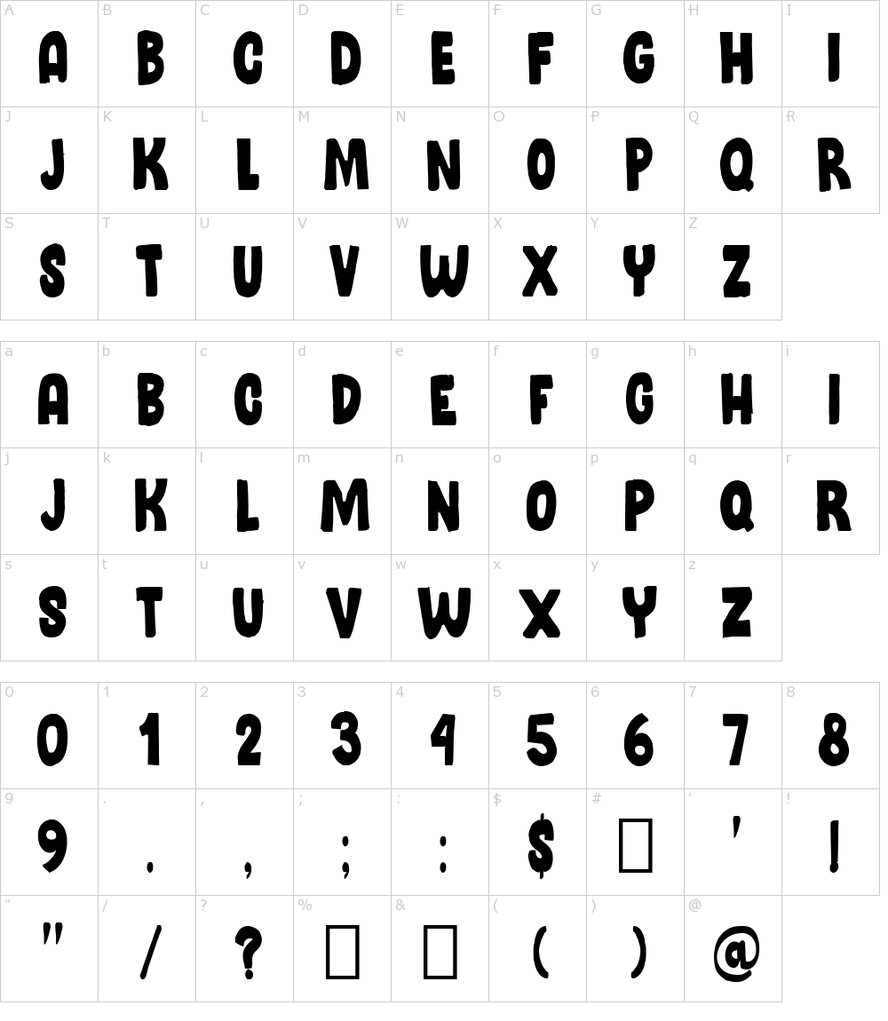 フォントの文字: State Holiday