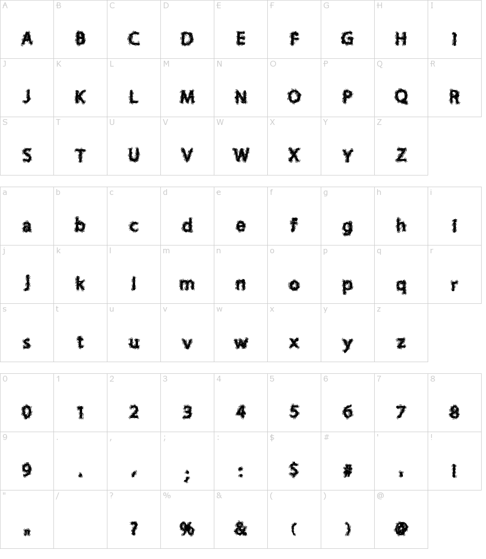 フォントの文字: Safe Paper