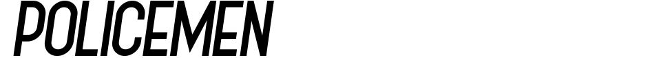 Visualização - Fonte Policemen