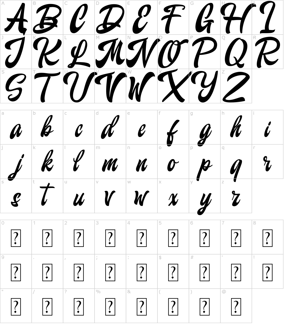 フォントの文字: The Disnathos