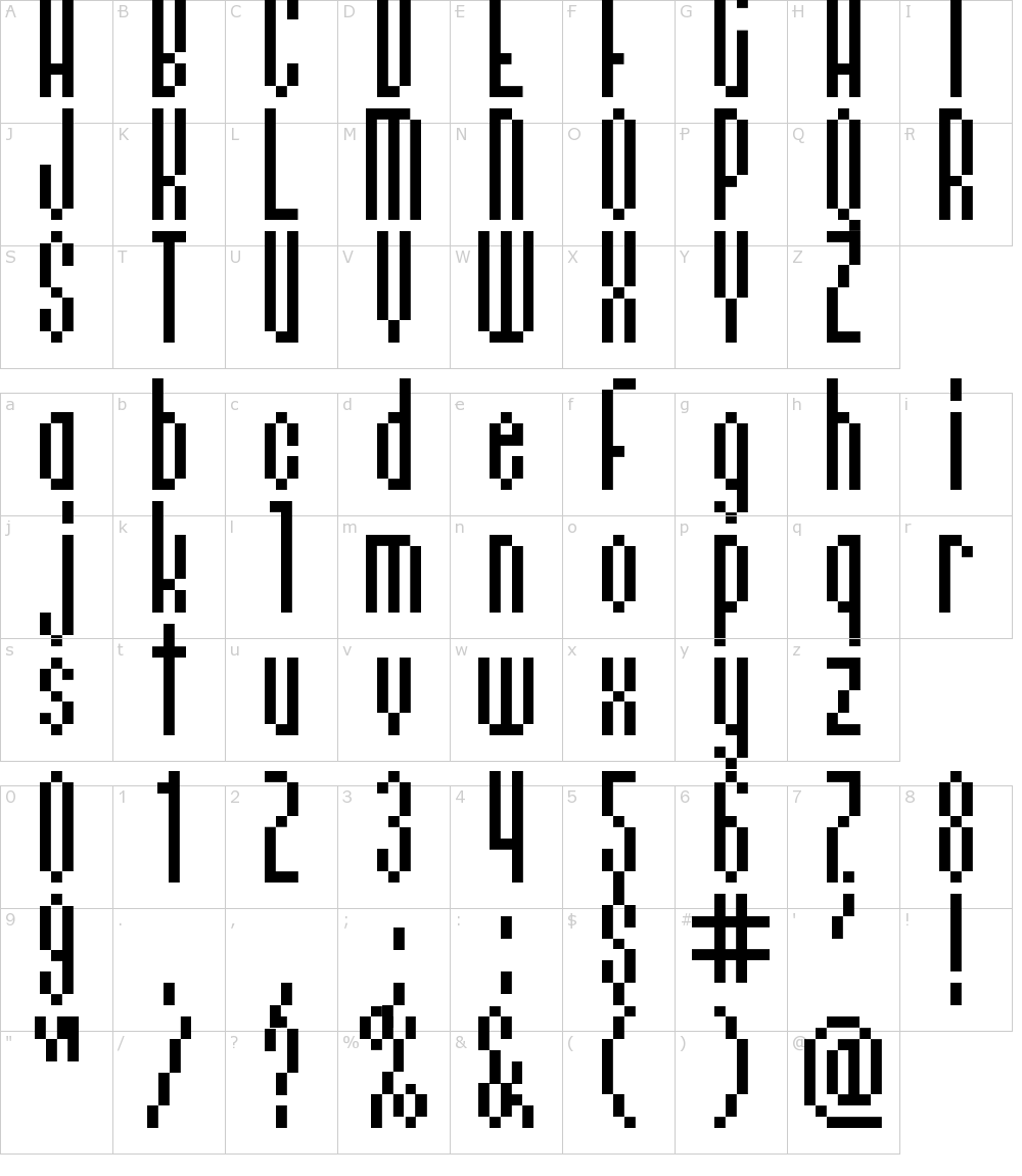 Caractères de la police d écriture - Relativity