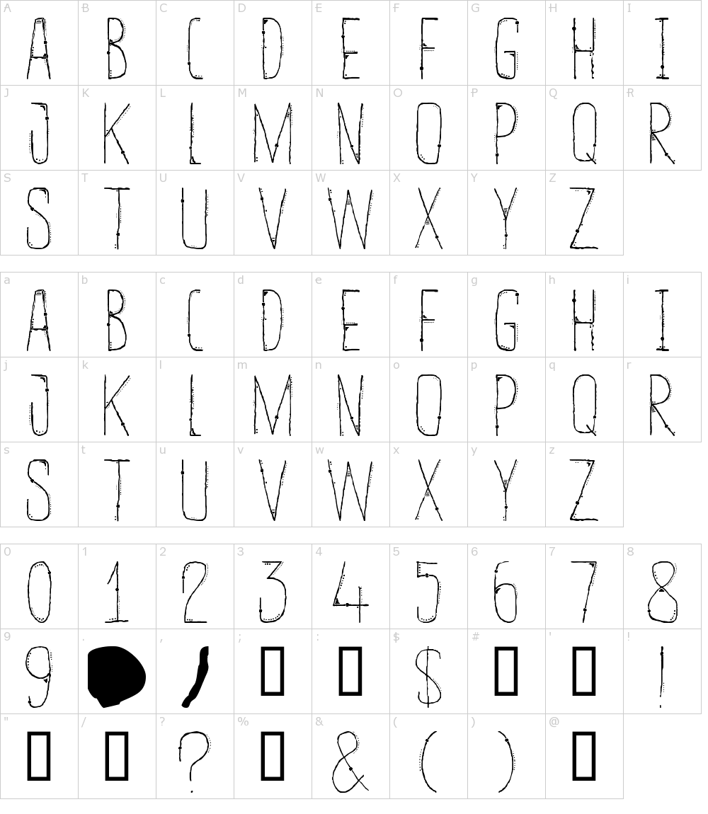 フォントの文字: Entia
