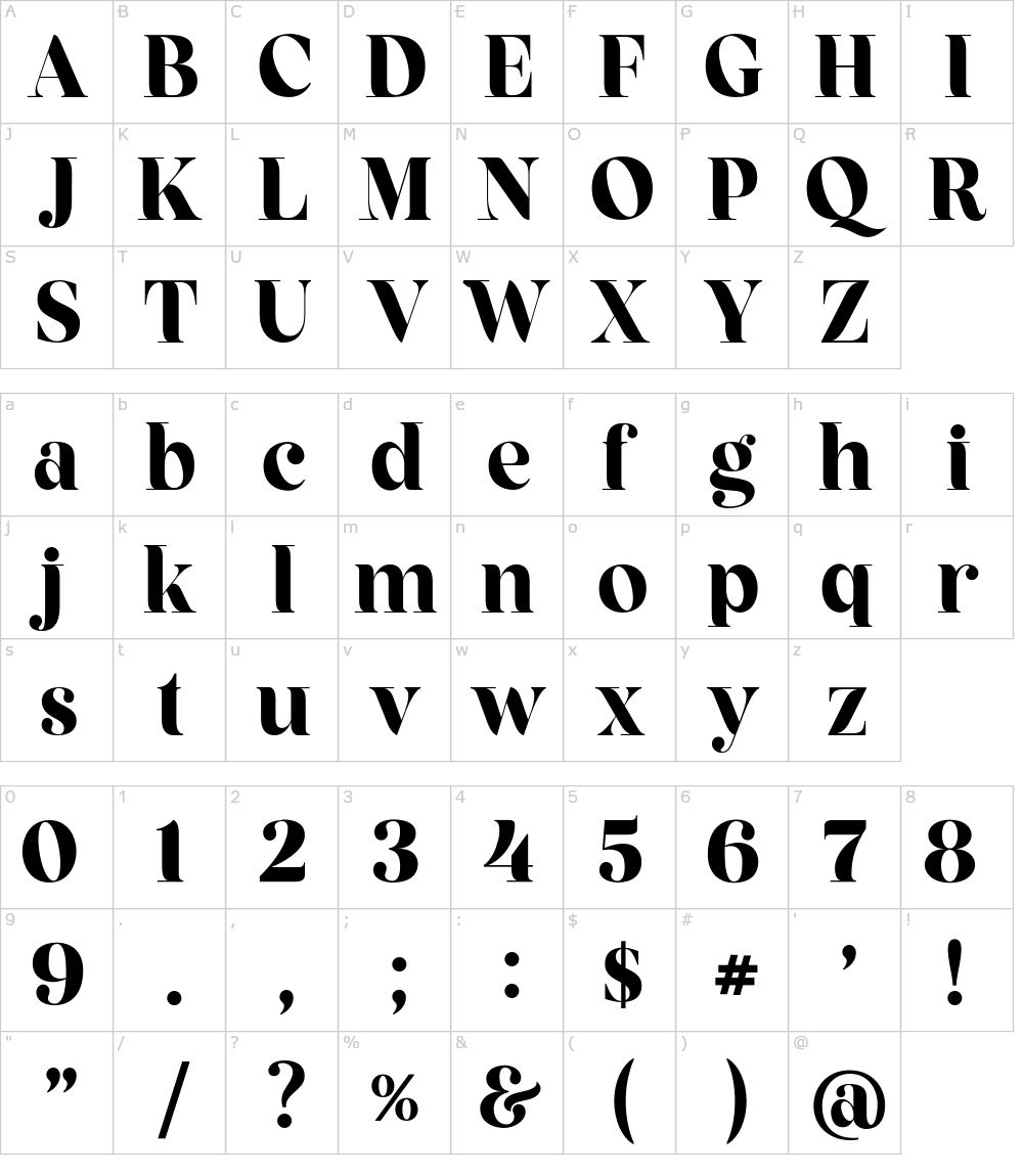 フォントの文字: Fragille