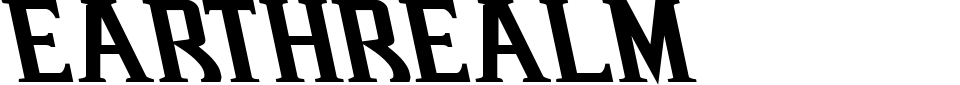 Earthrealm Font Preview