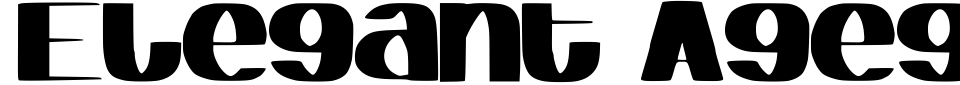 Elegant Agege Font Preview