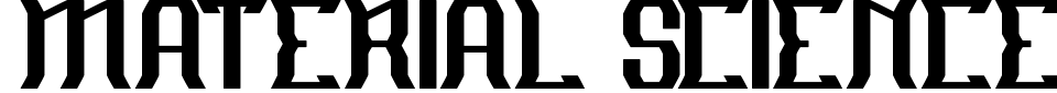 Visualização - Fonte Material Science