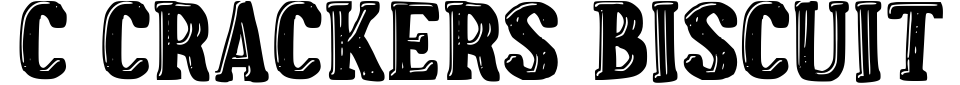 c Crackers Biscuit Font Preview
