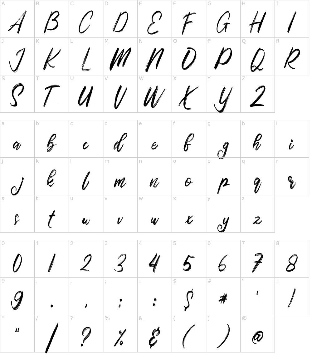 フォントの文字: Sathiresa