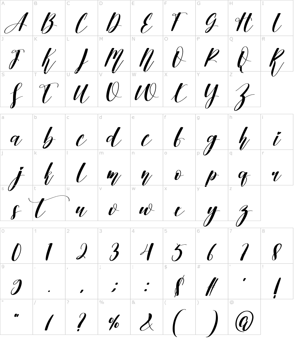 Characters: Holiday [Scratchones] Font