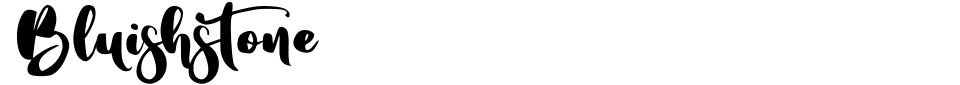 Vorschau der Schriftart - Bluishstone