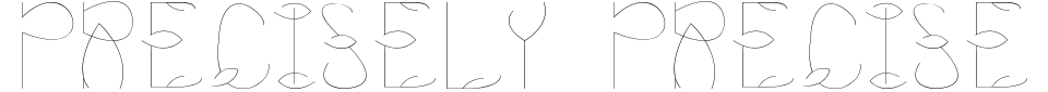Precisely Precise Font Preview