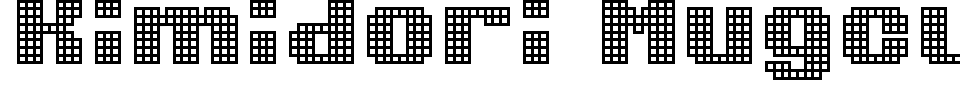 Kimidori Mugcup Font Preview