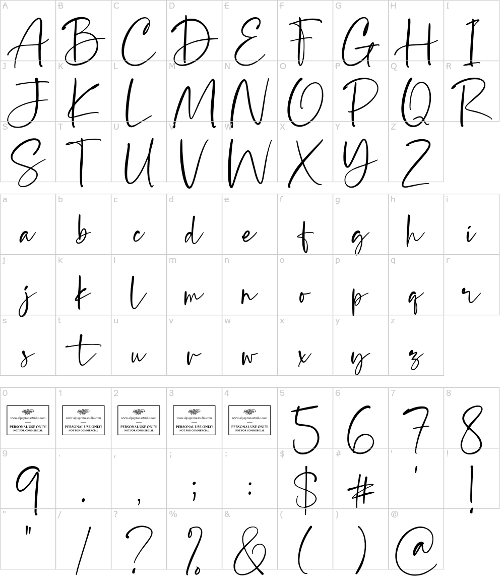 フォントの文字: Singleton