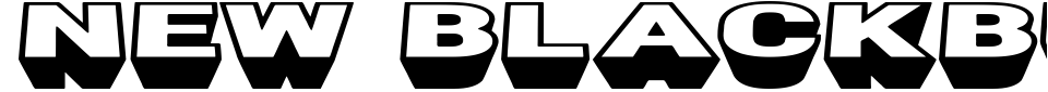 New Blackbuster Font Preview