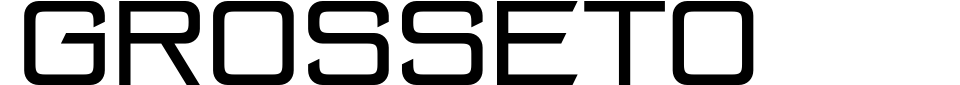 字体预览:Grosseto