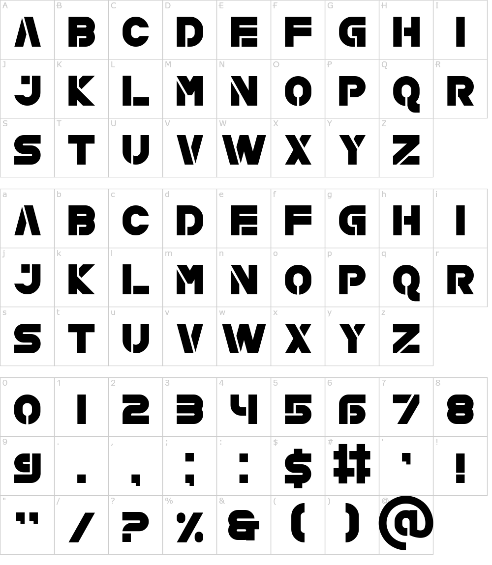 フォントの文字: Dorimous