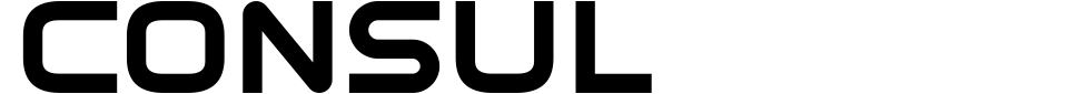 字体预览:Consul