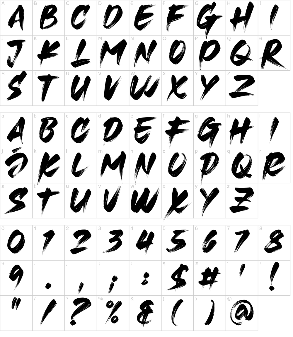 フォントの文字: Mariott