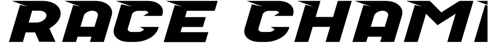 Race Champion Font Preview