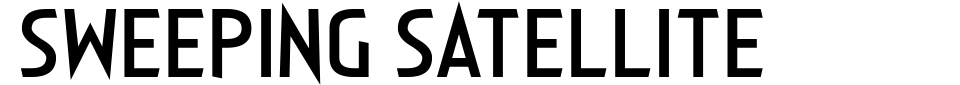 Visualização - Fonte Sweeping Satellite