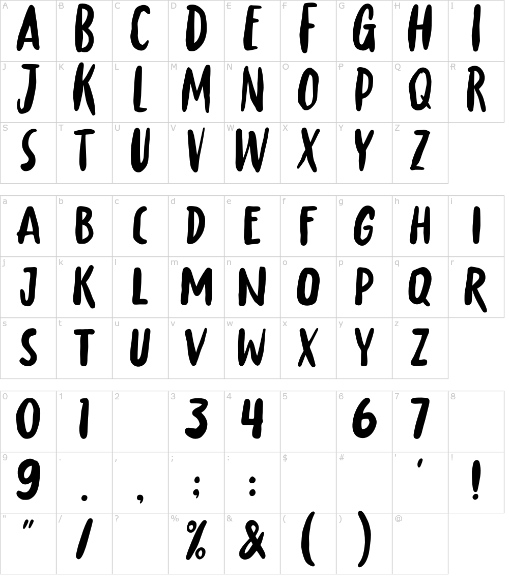 フォントの文字: Agness