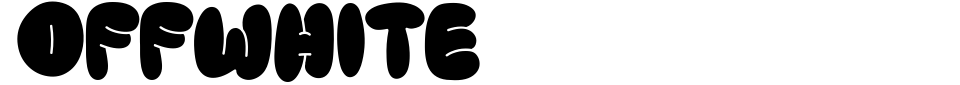 フォントプレビュー:Offwhite