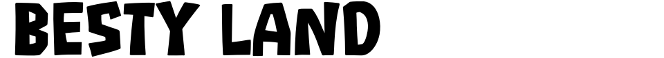 Besty Land Font Generator Preview