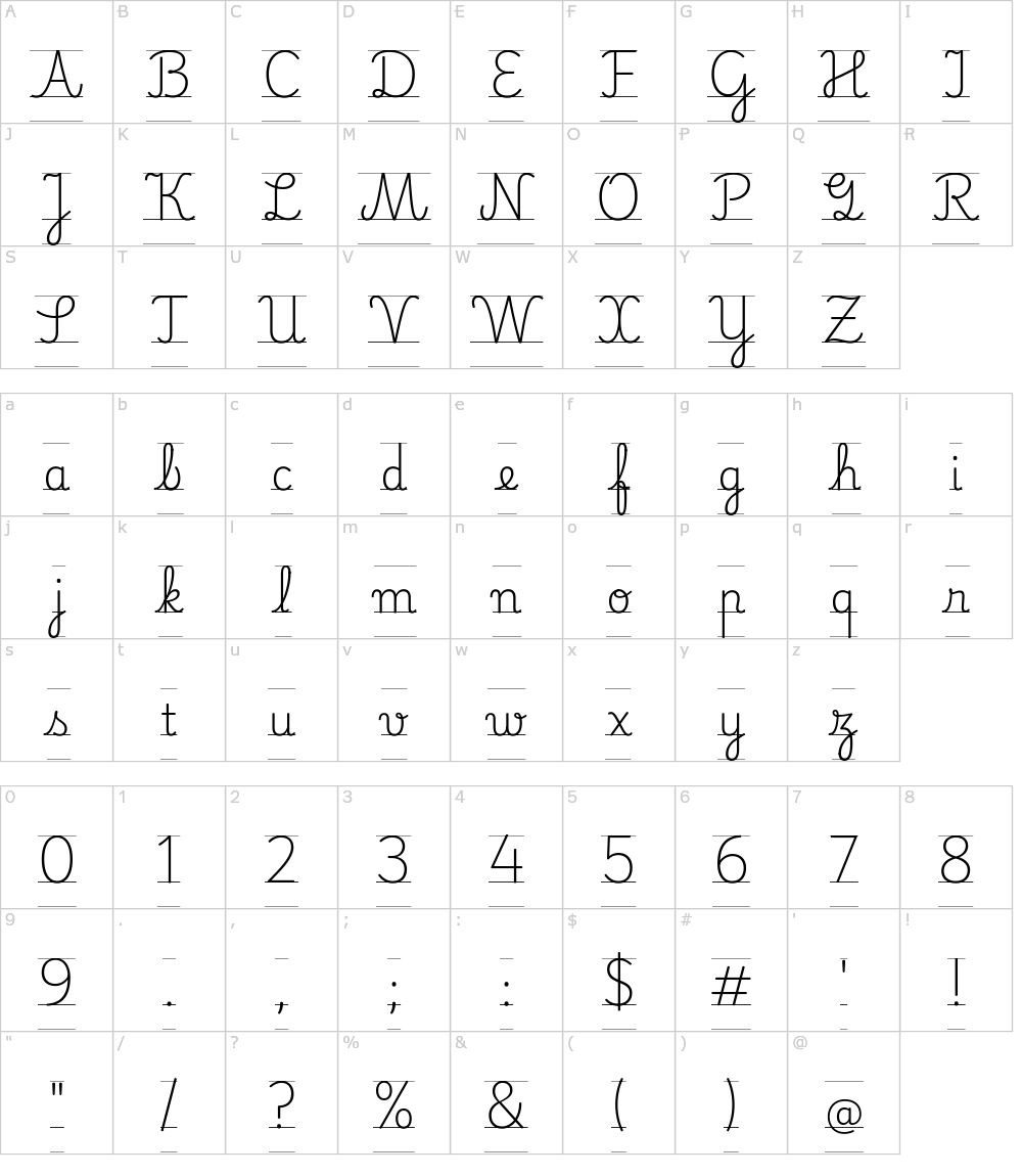 Caractères de la police d écriture - Playwrite Portugal Guides