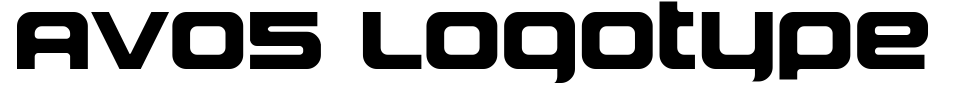 フォントプレビュー:AV05 Logotype