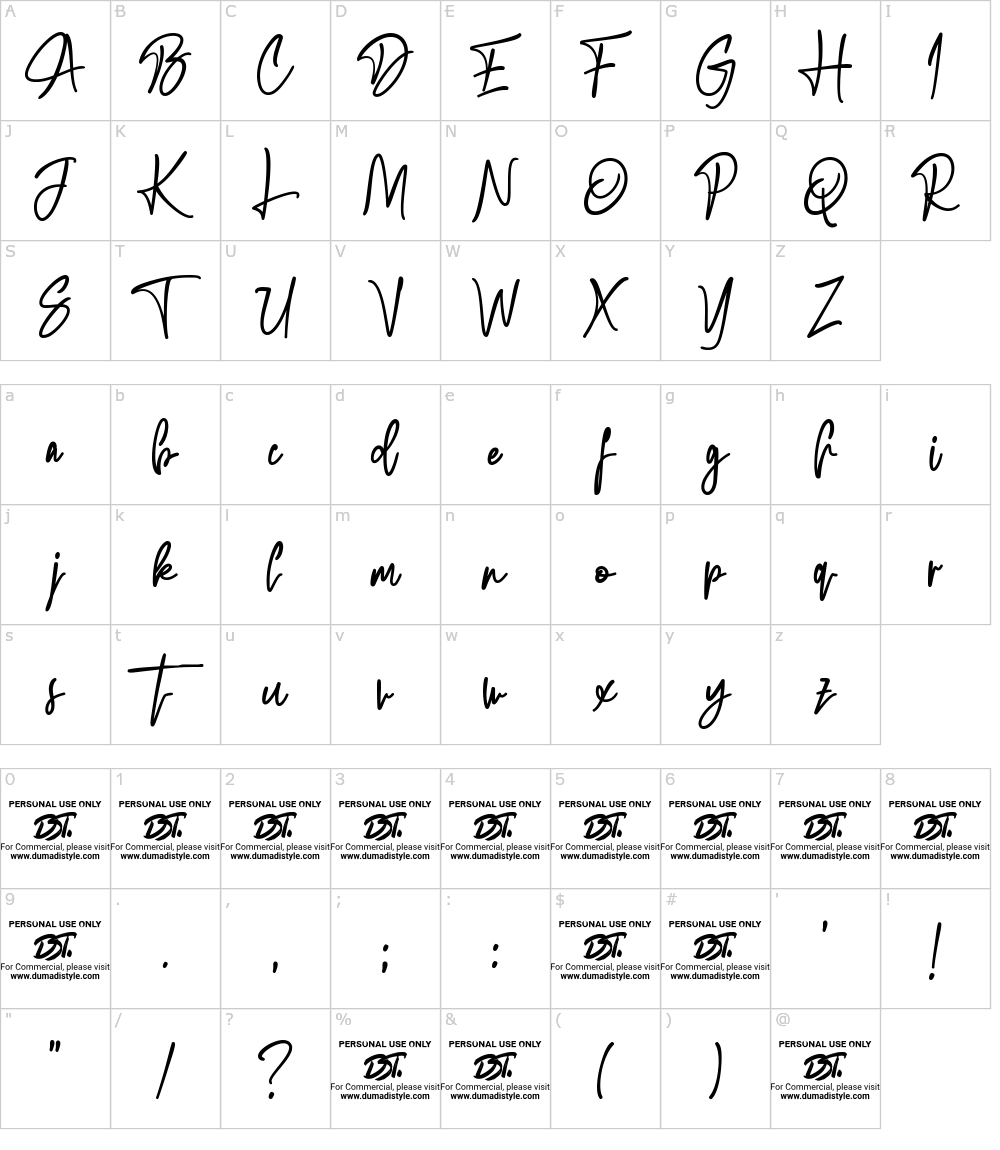 フォントの文字: Bosstony 3
