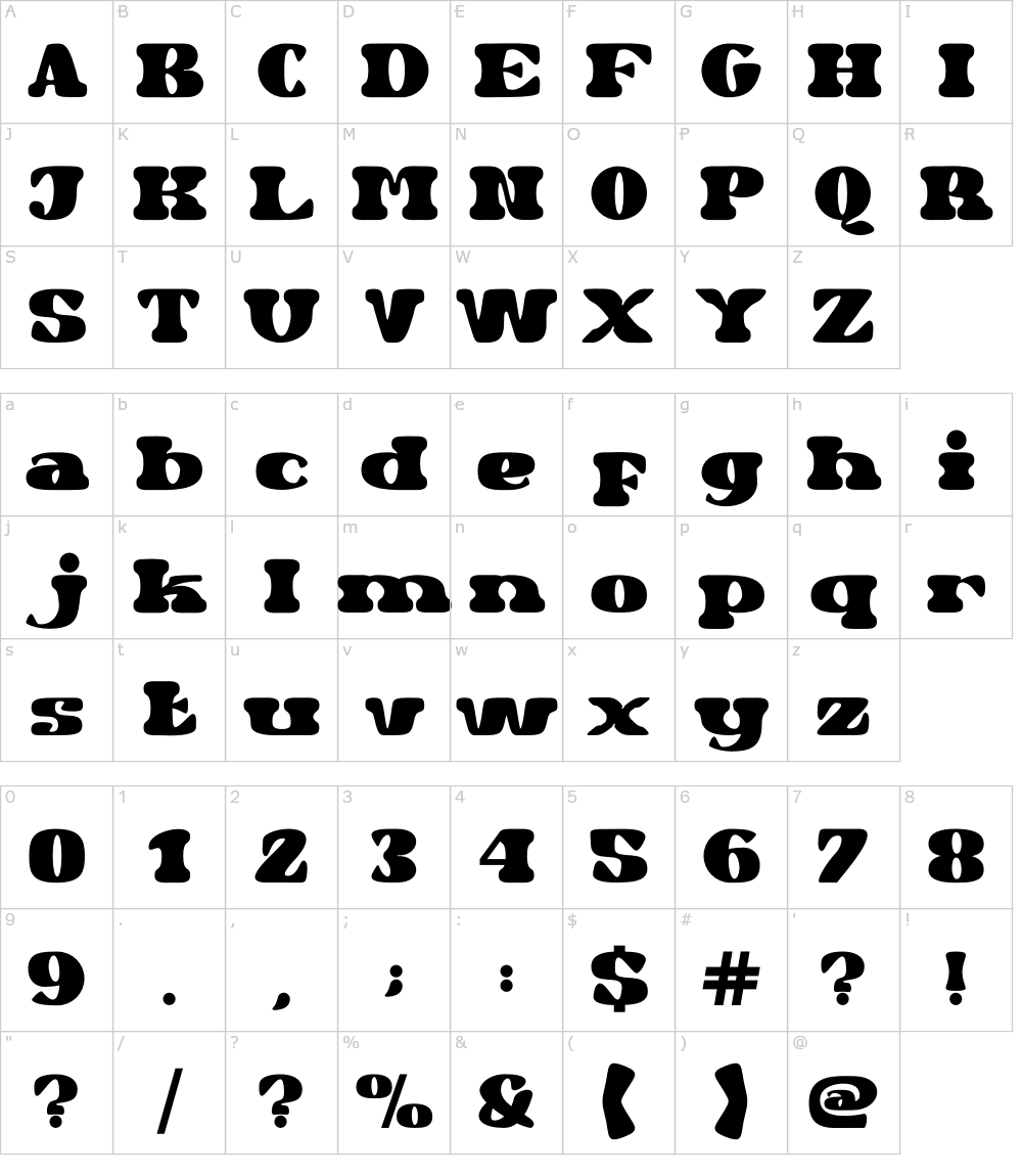 フォントの文字: Antia Notario