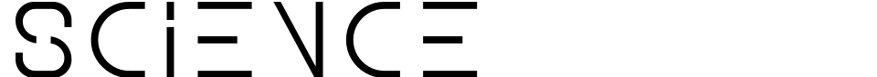 フォントプレビュー:Science [Kong Font]