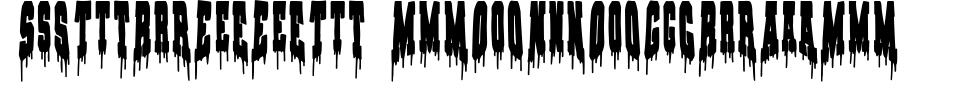 Vorschau der Schriftart - Street Monogram