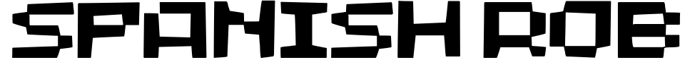 Vorschau der Schriftart - Spanish Robot