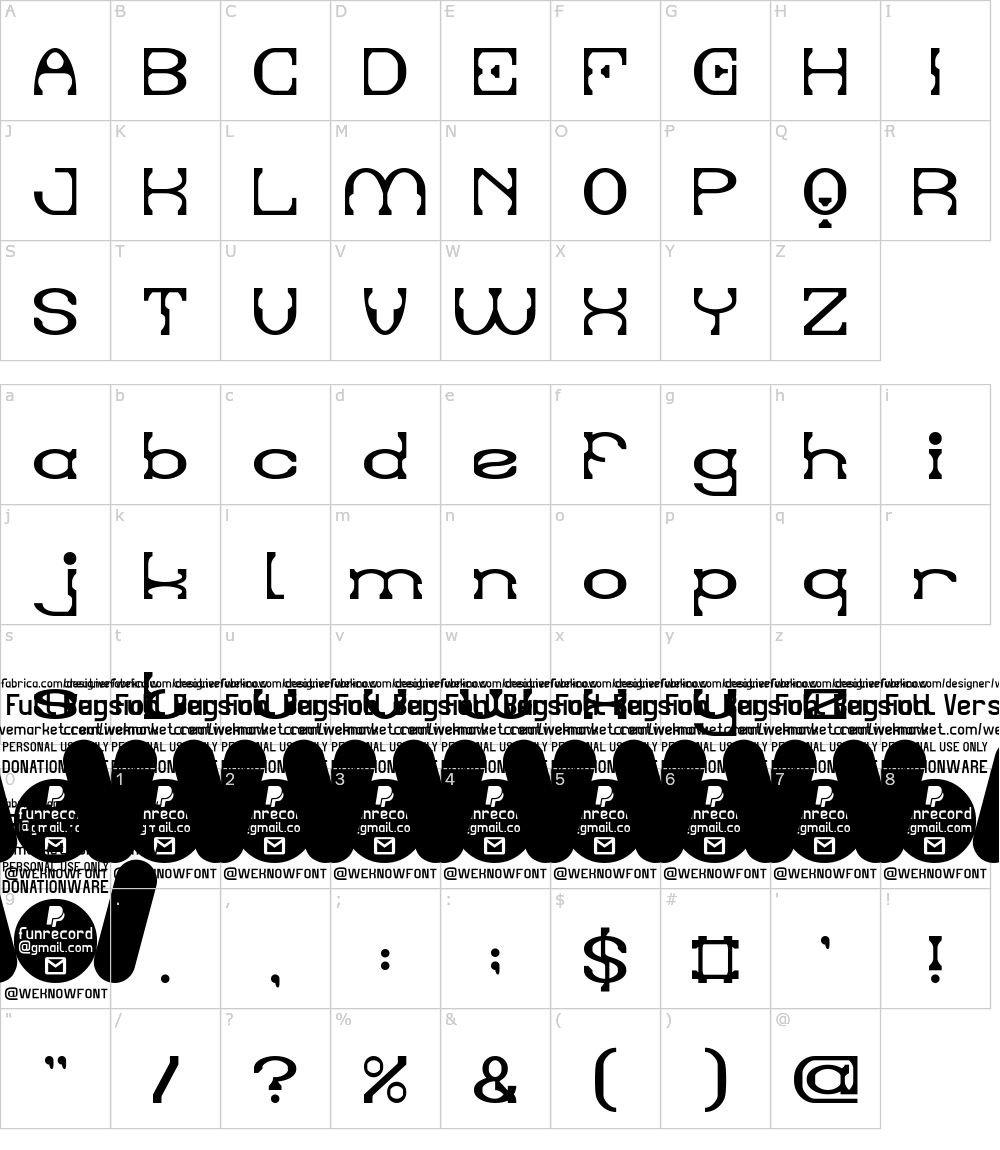 フォントの文字: Default System