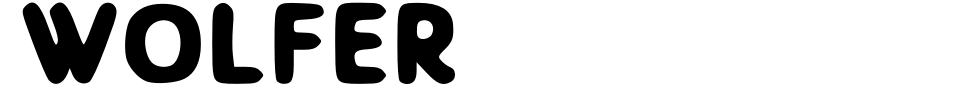 Vorschau der Schriftart - Wolfer