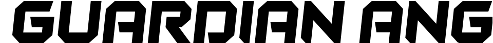 Vorschau der Schriftart - Guardian Angle