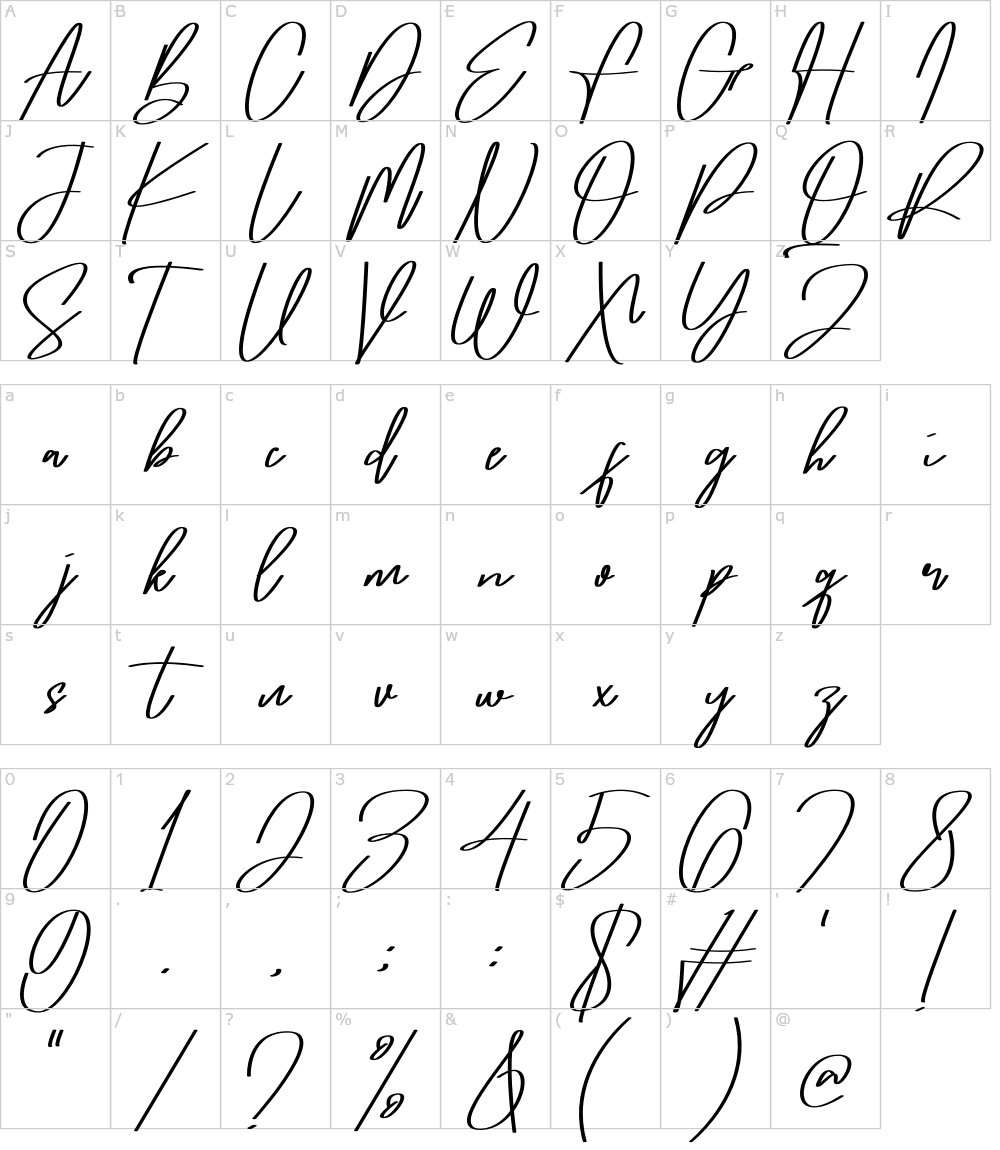 フォントの文字: Helloyone