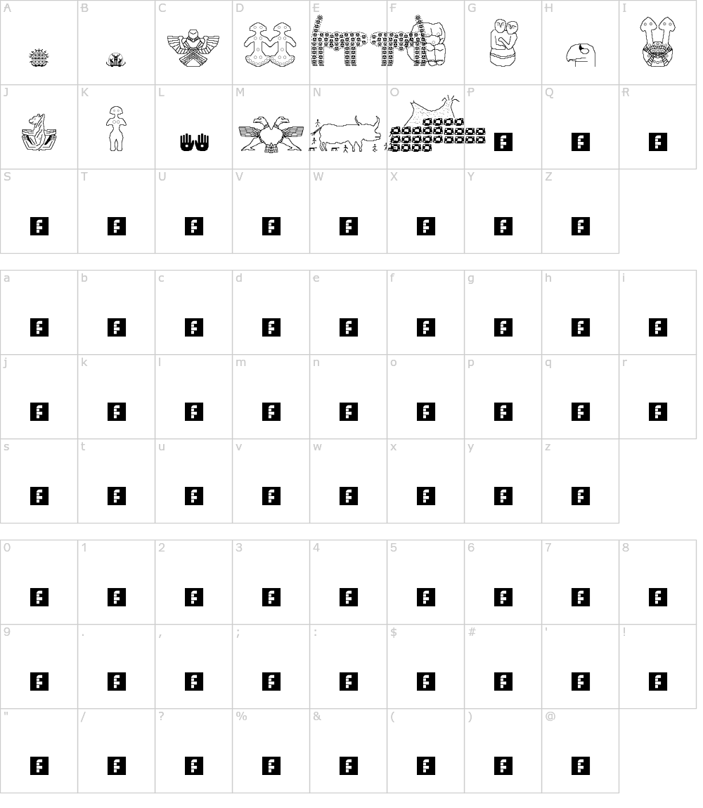 フォントの文字: Autokrator