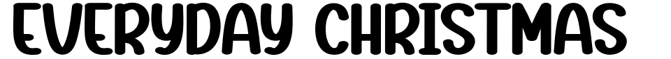 Vorschau der Schriftart - Everyday Christmas